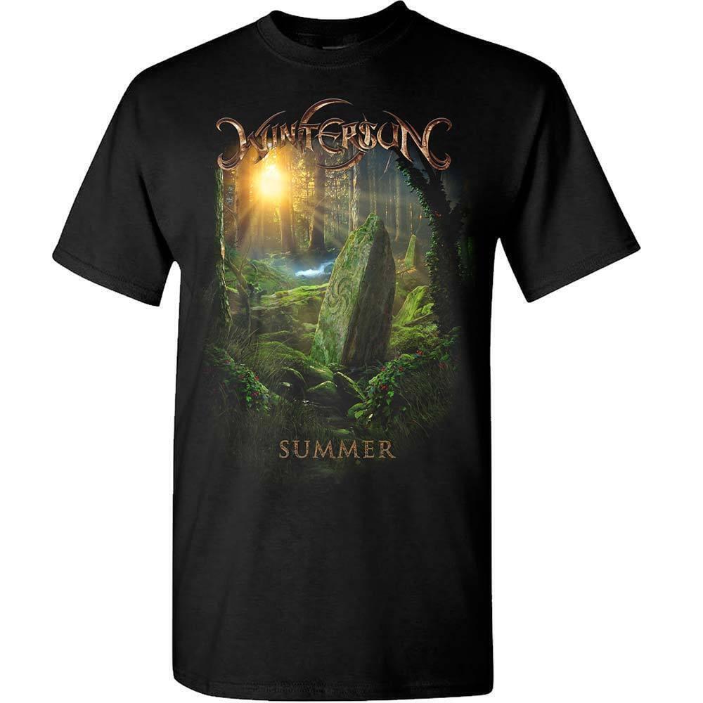 Wintersun Summer You Are The Source Black T Shirt